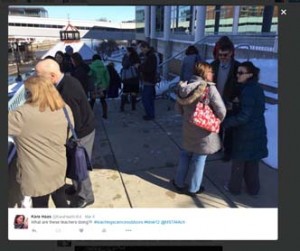 Screenshot from Twitter. What are these teachers doing?