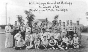 Historical photo of summer classes in 1935