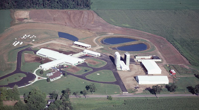 Historical photo of Kellog Farm and Dairy