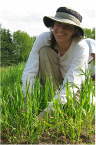 Emily Grman in research field