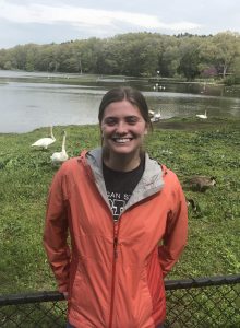 Intern Grace B. visiting the Kellogg Bird Sanctuary