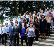 Group photo of the 2019 summer undergraduate research cohort.