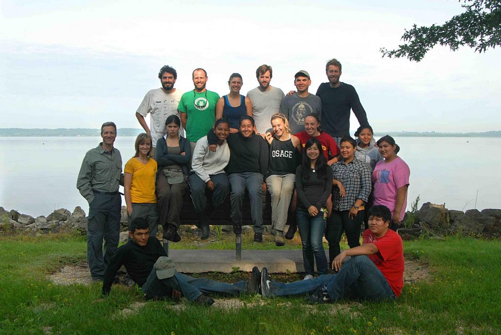 Group photo of the 2011 participants in the Turtle Camp Research and Education in Ecology program.
