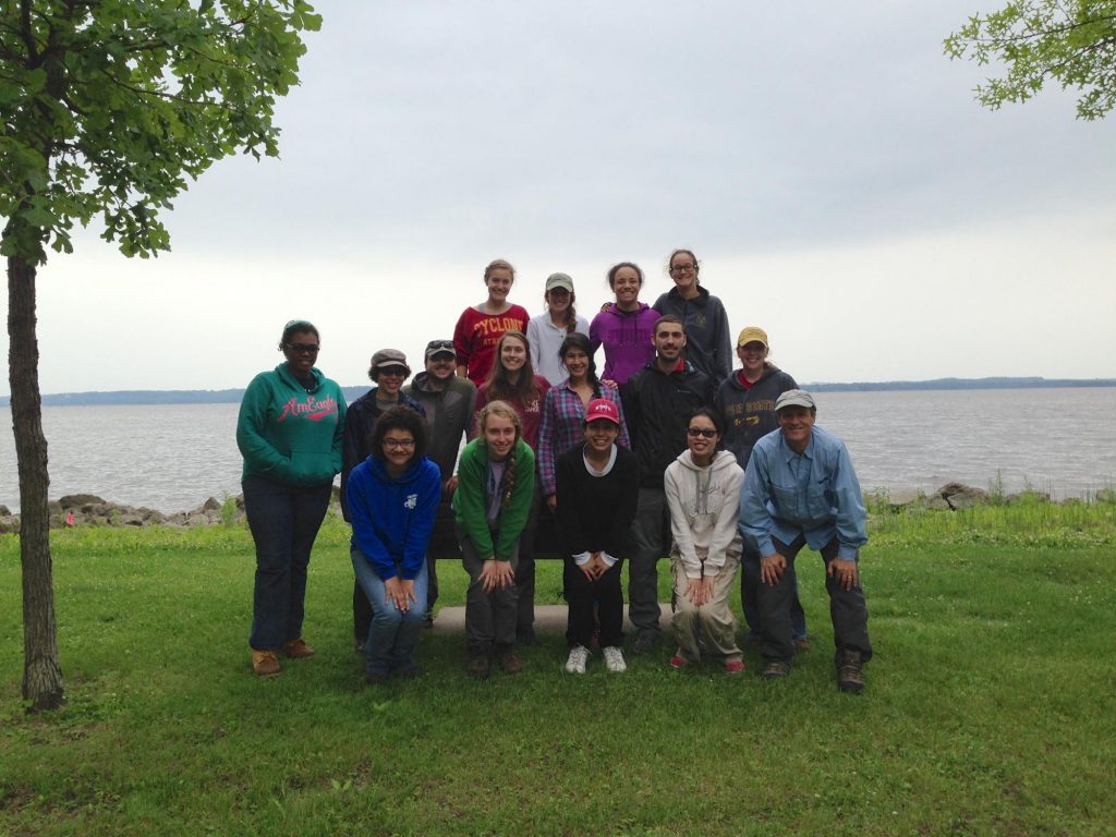 Group photo of the 2014 participants in the Turtle Camp Research and Education in Ecology program.