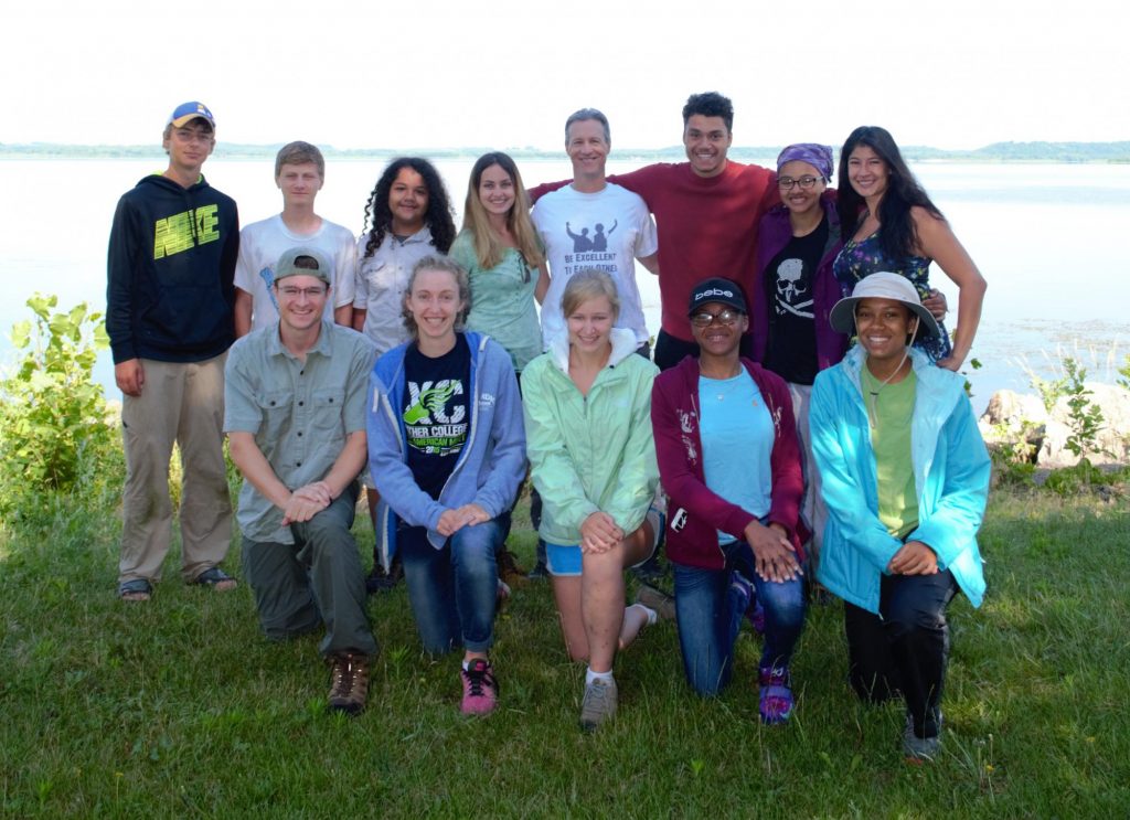Group photo of the 2016 participants in the Turtle Camp Research and Education in Ecology program.