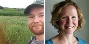 Combination photo from left to right: Lukas Bell-Dereske and Sarah Evans.