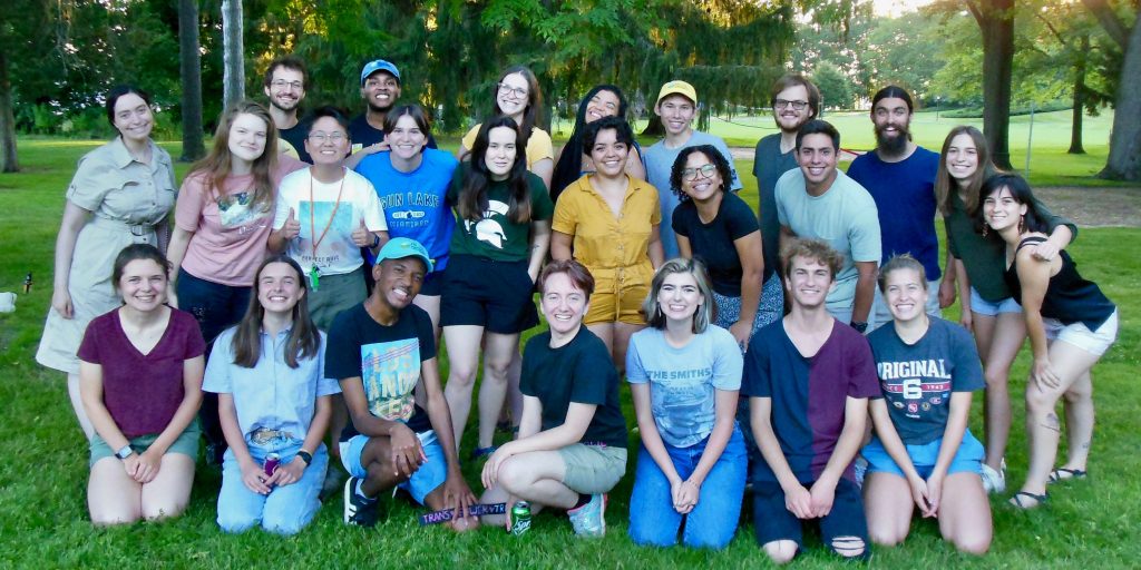Group photo of 2021 KBS summer academic program students.