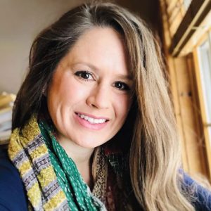 Head shot portrait of author Gina Stevens.