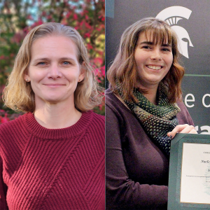 Composite photo of Allyson Hutchens (left) and Holly Vander Stel (left).