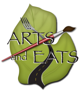 Arts and Eats Tour logo.