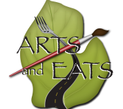 Arts and Eats Tour logo.
